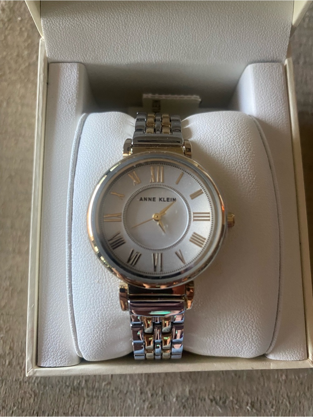 Anne Klein Classic Two Tone Watch!
